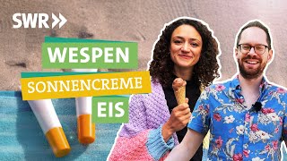 Nachhaltig durch den Sommer – so gehts bei Eis Wespen Sonnenmilch I Ökochecker SWR [upl. by Refotsirk922]