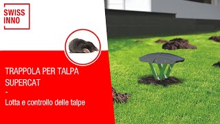 Trappola per Talpa SuperCat SWISSINNO [upl. by Fedak]