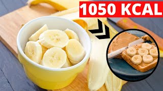 3 Recettes pour Grossir avec la Banane Sans Cuisiner [upl. by Anelleh]