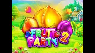 Fruit Party 2 Slot Bonus Buy SENSATIONAL WIN [upl. by Cattan349]