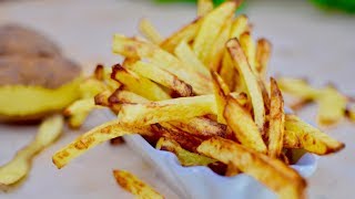 Pommes Frites selbstgemacht aus dem Philips Airfryer [upl. by Jacey]