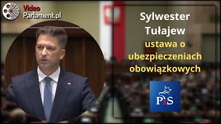 Sylwester Tułajew  ustawa o ubezpieczeniach obowiązkowych [upl. by Yhpos]