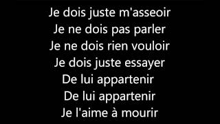 Francis Cabrel  Je laime a mourir Lyrics [upl. by Persis802]