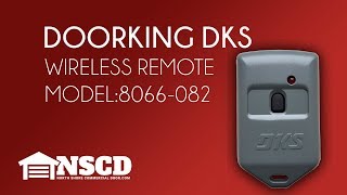 DoorKing 8066082 MicroCLIK 1 Button AWID Proxmitter Gate and Garage Door Opener Remote [upl. by Chimene]