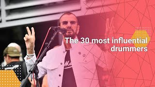 The 30 most influential drummers musicnews music [upl. by Hairaza946]