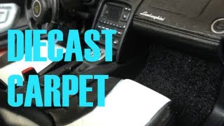 How to Install Carpet in Model Cars  The Model Garage [upl. by Ibib]