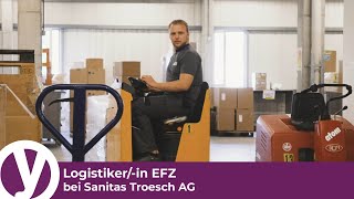 Lehre als Logistikerin bei Sanitas Troesch AG [upl. by Farrar]