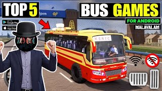 Best High Graphics BUS SIMULATOR Games For Android Offline  Online   XEDOUTZz  Malayalam⚡📲🔥 [upl. by Jocelyn]