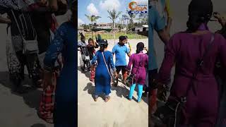 Hawkers fight on Morjim beach over customers [upl. by Jo-Ann116]