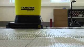 Karcher Commercial Floor care BRBD 4025 Compact Scrubber [upl. by Aleyam79]