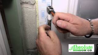 How To Adjust A Composite Door Hinge amp Keeps [upl. by Torey]