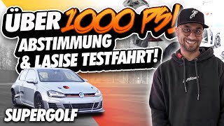 JP Performance  ÜBER 1000 PS Abstimmung  LaSiSe Testfahrt  DER SUPERGOLF [upl. by Smada]