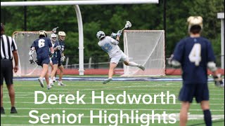 Derek Hedworth Senior Lacrosse Highlights Cortland 2028 [upl. by Havener]