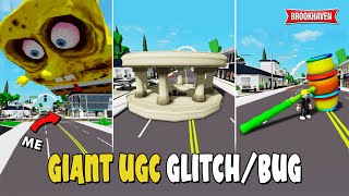 NEW 5 GIANT UGC GLITCHBUG Di Brookhaven IDCODES  Roblox [upl. by Mendes710]