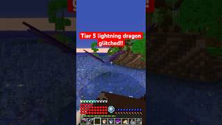 Tier 5 lightning dragon glitched minecraft gaming rlcraft rlcraftdregora rlcraftminecraft [upl. by Phoebe]