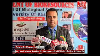 DSTINSPIRE Science Camp 2024University of Kashmir Srinagar By Ehsaan Yousf [upl. by Yajeet]