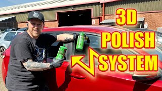 3d Polish in use  How to polish your car [upl. by Yerffej463]