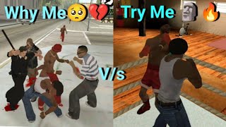 CJs Best Transformation 😈  From Why Always Me💔🥺 To Try Me 🗿🔥  GTA San Andreas [upl. by Mccallion260]