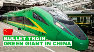 Riding The Green Giant CR200J  China Bullet Train  First Class  Shanghai To Jiaxing [upl. by Ramoj]