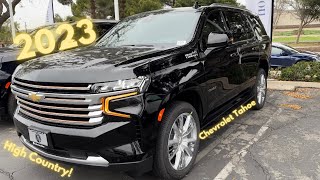 2023 Chevrolet Tahoe High Country Startup Walkaround amp InDepth Review [upl. by Tletski]