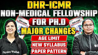 DHRICMR 2024 Notification  ICMR NonMedical Fellowship for PhD  ICMR BRET Preparation Strategy [upl. by Ayt]