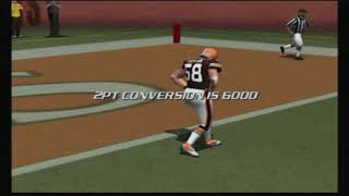 NFL Gameday 2004 PS2 Bears vs Browns [upl. by Fessuoy336]