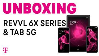 New REVVL Lineup 6x 5G 6x PRO 5G amp TAB 5G Unboxing  TMobile [upl. by Acinoed114]