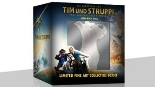 Tim amp Struppi  Das Geheimnis der Einhorn Limited Fine Art Collectible Boxset Bluray unboxing [upl. by Tri941]