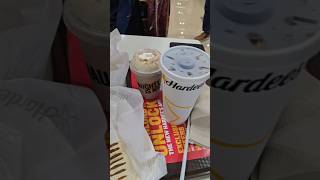 Tried Hardees Burger from Dubai Mall🤤 foodshorts hardees dubaimall colleagues weekendinmylife [upl. by Daniela]