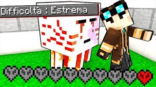 SONO MORTO DI PAURA SU MINECRAFT A DIFFICOLTÀ ESTREMA [upl. by Regdor]