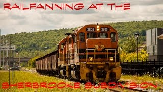 Railfanning at the Sherbrooke Subdivision HD [upl. by Atcele]