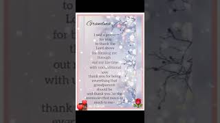 expressionytshorts love grandparents gonebutneverforgotten grandma gratefulforyou howifeel [upl. by Nirek]