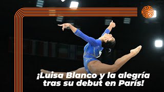 ¡Luisa Blanco y la alegría tras su debut en los Juegos Olímpicos París 2024 [upl. by Laemsi]