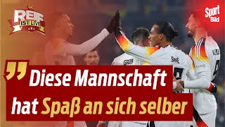 DFBTeam um Jamal Musiala zaubert sich zum Sieg – Sind wir jetzt WMFavorit  Reif ist Live [upl. by Collar]