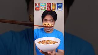 EATING VARIOUS BISCUIT AS CEREAL asmr mukbang😱😝😂 [upl. by Arde]