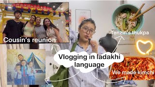 Cousin’s reunion 🎀 vlogging in ladakhi language ladakhivloger [upl. by Bart618]