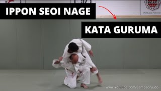 How to do Ippon Seoi Nage into Kata Guruma [upl. by Earased]