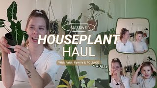 BIG Houseplant Haul featuring a Special Guest  Plant Shopping [upl. by Zavala74]