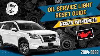 Expert Mechanic Shares Top Tips for 2025 Nissan Pathfinder Oil Service Light Reset [upl. by Cerracchio]