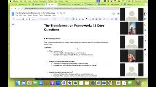 115 CONVOS EVE CALL The Transformation Framework 13 Core Questions [upl. by Cheston893]