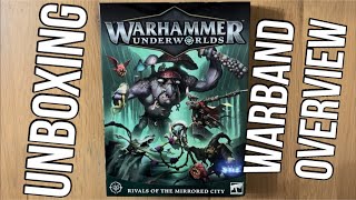 Rivals of the Mirrored City unboxing and warband overview Warhammer Underworlds is going old school [upl. by Oicelem]