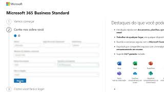 Guia para o Microsoft 365 Business Standard  Como criar sua conta [upl. by Quintilla]