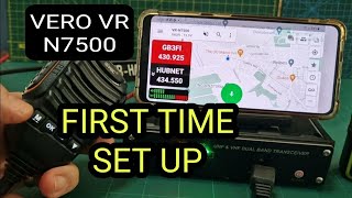 VGC VRN7500 FIRST TIME SET UP [upl. by Airot]