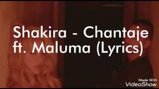 Shakira  Chantaje ftMaluma English Lyrics [upl. by Charlton632]