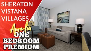 Sheraton Vistana Villages IDrive Orlando  1 Bedroom Premium Villa Tour in Amelia [upl. by Aicnelev718]