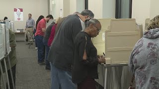 Early voting numbers continue to climb in St Louis County [upl. by Ennayelsel]