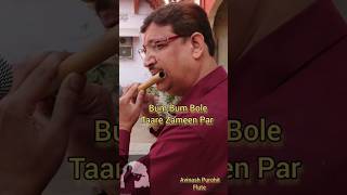 Bum Bum Bole  Taare Zameen Par  Avinash Purohit Flute tranding shorts youtubeshorts [upl. by Allicserp]