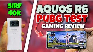 SHARP AQUOS R6 PUBG TEST IN 2024  Lag test fps drop test battery test SHARP AQUOS R6 GAMING REVIEW [upl. by Karame]