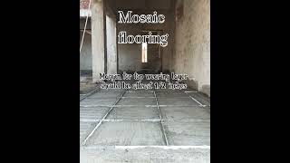 Mosaic  terrazzo flooring step by step with specifications flooring mosaic [upl. by Repsihw]