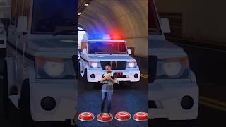 Jumping button to train police car ambulance amp taxi vfx magic video ll shortsfeed shortvideo [upl. by Adnav]